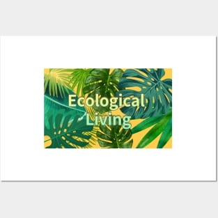 Eco-local living,palm treesummer, summertime, summer season Posters and Art